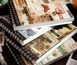 کتابچه استیکر کادر و متن