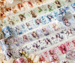 چسب واشی دختر پروانه ای