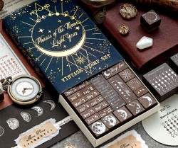 مجموعه مهر چوبی تقویم باستانی