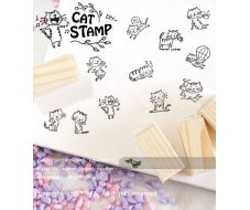 ست مهر فانتزی مدل گربه