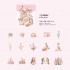 ست استیکر شفاف داستان دختران