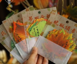 برگه های تزیینی طرح برگ پاییزی