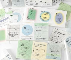 دفترچه یادداشت روزانه سه بخشی