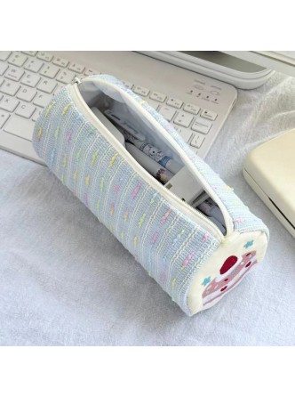 جامدادی پارچه ای کیک توت فرنگی