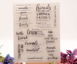 ست مهر شفاف جملات انگیسی