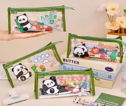 جامدادی شفاف طرح پاندا