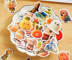 ست استیکرهای کارتونی فانتزی