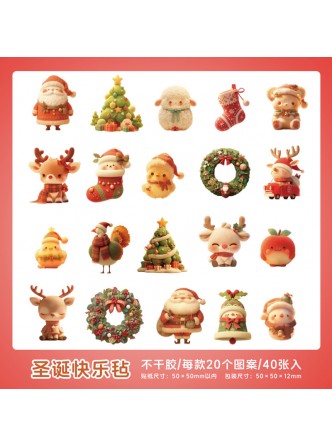 ست استیکرهای کارتونی فانتزی