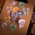 ست استیکر صندوقچه جواهر