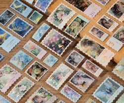 چسب واشی استیکری تمبر طلاکوب