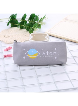 جامدادی چرمی طرح گلکسی و میوه