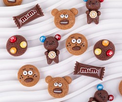 مینی عروسک کوکی m&m's تزیینی