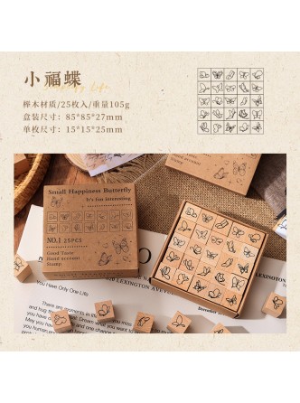 پک مهر چوبی فانتزی