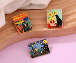 پیکسل گربه در نقاشی