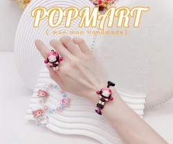 دستبند / حلقه کارتونی Pop Mart 