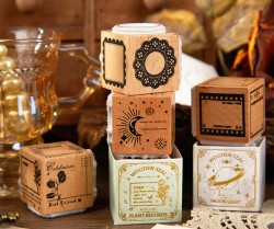 مهر چوبی سه طرفه