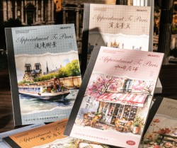 کتابچه استیکر سیروسیاحت در پاریس
