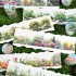 چسب واشی حاشیه طرح گل و گیاه