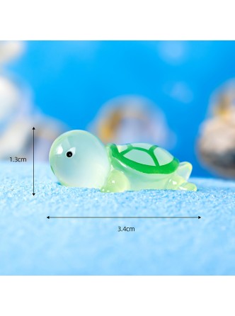 مجسمه دکوری لاک پشت شب تاب