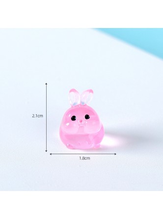 مجسمه دکوری شب تاب خرگوش