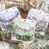 ست استیکر طرح ریسه گل