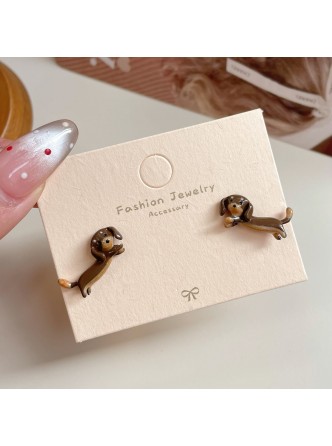 گوشواره طرح سگ