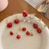 گوشواره طرح سیب