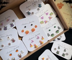 گوشواره طرح هالووین