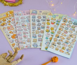 استیکر برجسته حیوانات فانتزی