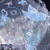 ست استیکر شفاف پروانه های هولوگرامی