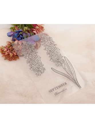 ست مهر شفاف طرح گل