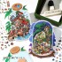 استیکرهای طرح 3d ساختنی مسافرت
