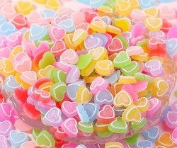 مجسمه دکوری قلب پاستلی