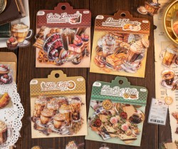 ست استیکر به وقت عصرانه