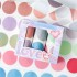 ست چسب واشی دایره های رنگی