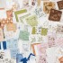 ست استیکر طرح تمبر فانتزی