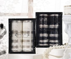 ست چسب واشی طرح تور گیپور