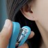 گوشواره نقره طرح منگنه