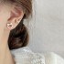 ست گوشواره های تم طلایی و نقره ای