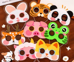 ماسک صورت کارتونی حیوانات