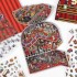 ست استیکر 3d دزدان دریایی و نقشه جزیره گنج