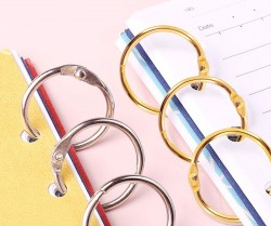 حلقه کلاسور فلزی