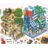 ست استیکر 3D رستوران حیوانات