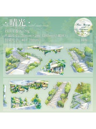 چسب واشی استیکری چشم اندازهای رؤیایی