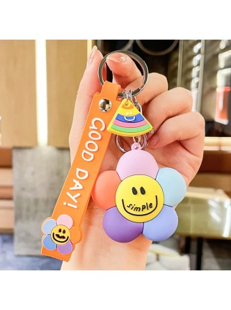 جاکلیدی و آویز طرح گل سرخ