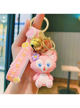 جاکلیدی و آویز گربه پشمالو