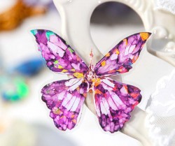 استیکر هولوگرامی پروانه