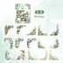 ست استیکر طرح کادر گل