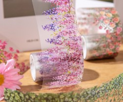 چسب واشی شفاف پیچک گل