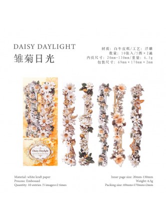 ست استیکر طرح کادر گل